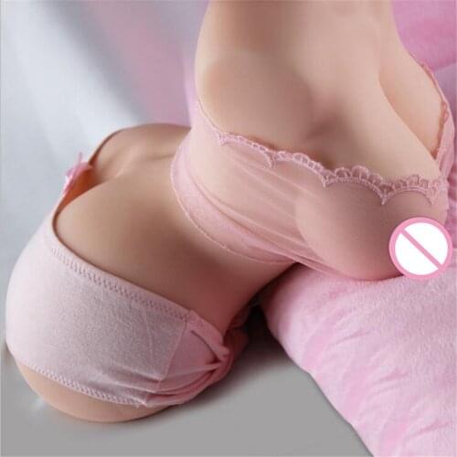 2021 Newest!4D Soft Half Body Sex Doll Front Convex Backward Heave Realistic Vagina And Anal Love Doll Adult Products For Men