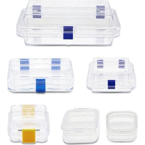 5 pcs Dental Lab Material Dental Tooth Box with Film High Quality Dental Supply Denture Storage Box Membrane Tooth Box with hole