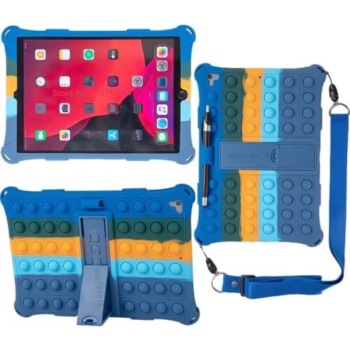 Case For iPad 10.2 2019 2020 7 8 Pro Air 3 10.5 2019 Kids Cover Soft Bubble Tablet Funda For iPad 10.2" 7th 8th Generation Case