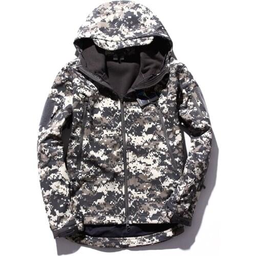 New KidsTactical Shark Skin Children Outdoor Softshell men Jacket Sport Camping Warm Clothes Waterproof Ski Hiking kid Jackets