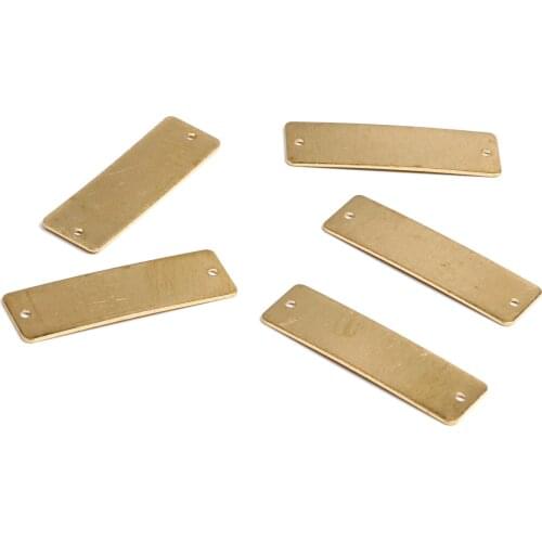 Brass Geometric Charms, Raw Brass Earrings Findings,Raw Brass Pendant,Square Shaped Earrings Brass Charm,26.5x8.5mm-RB1158