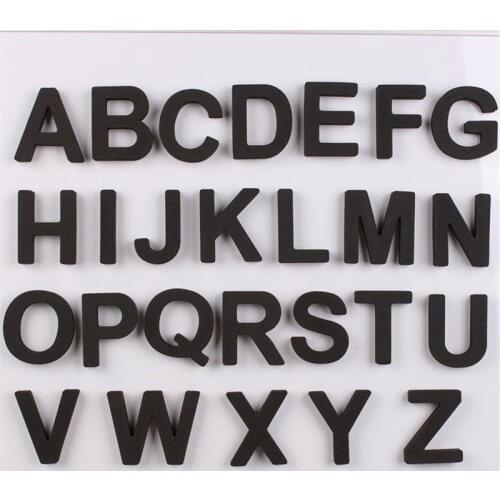 Yooap 5CM 26pcs/set Magnetic Fridge Letters EVA Capitalized Alphabet Kids Children Magnets Sticker Home Decoration Accessories