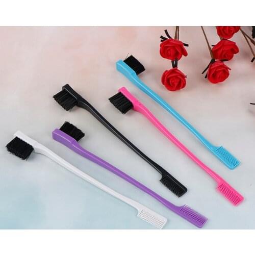 Double Sided Edge Control Hair Comb 1pcs Beauty Hair Styling Hair brush