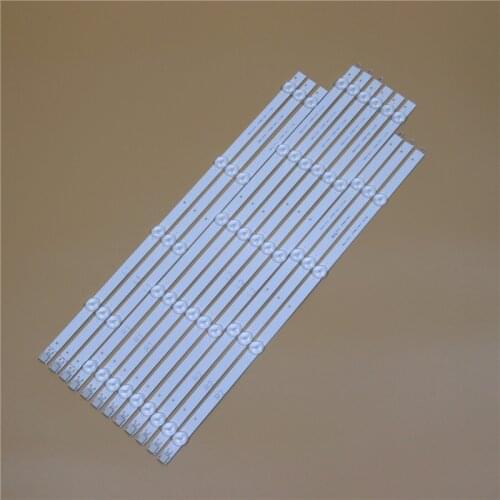 TV LED Bars For LG 47LN5400 47LN5403 47LN540B 47LN540R 47LN540S -ZA UA 47" Backlight Strips Kit 9LED Lamps Lens 5 Bands LC470DUE