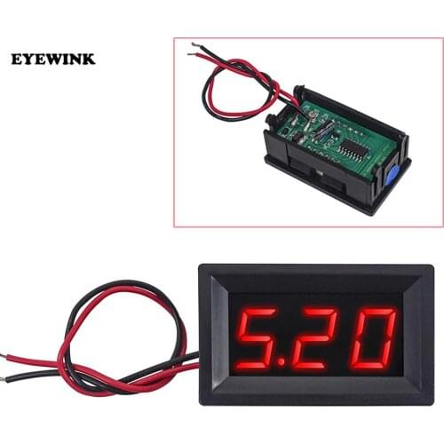 XH-B101 Measuring range of high precision digital display voltmeter connected with reverse protection 2.5-30v