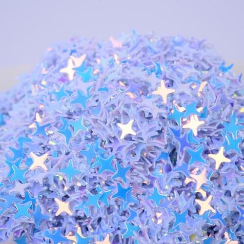 10g/pack 4mm Star Sequin Diy Nail Flakies Gold Colorful Paillettes Glitter Nail Art Sequins For 3d Nail Art Decoration