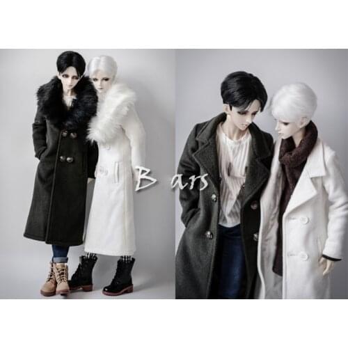 1/4 1/3 scale BJD clothes accessories Fur collar coat for BJD/SD SD17 SSDF Uncle doll.Not included doll,shoes,wig,and other 2658