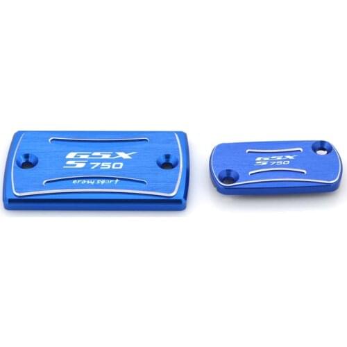 For SUZUKI VSTROM V-STROM DL1000 SV650 SFV650 GLADIUS SV 650 GSR GSR750 GSXS 750 Front Rear Brake Fluid Reservoir Cover Motor