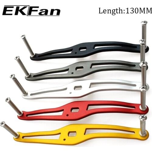 EKFAN 8*5MM suitable for daiwa abu Shimano 130mm metal S-shaped plate handle fishing reel fishing tools fishing gear accessories