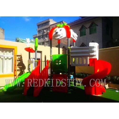 Exported to Chile TUV Approved Cute Animal Series Children Playground System HZ-D7062D 23 Years' Manufacturing Experiences
