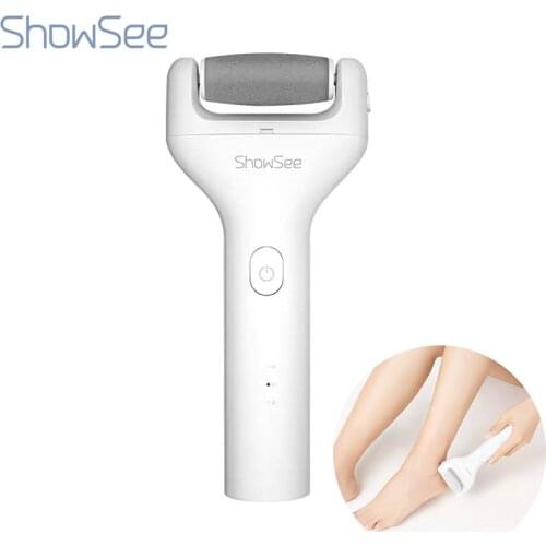 Showsee Electric Pedicure Foot Care Grinding Skin Hard Rupture Remover Foot File Grinder Dead Skin Callus Remover Pedicure Tools