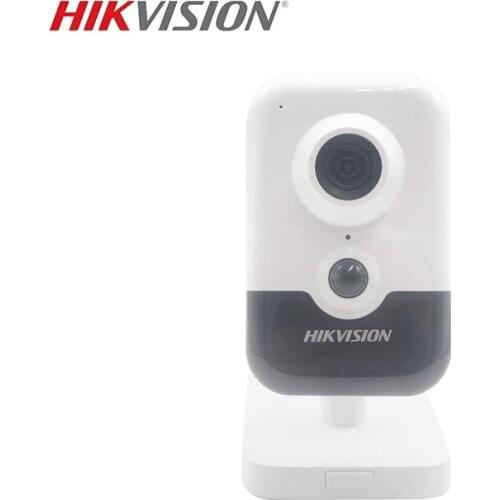 HIKVISION DS-2CD2443G0-IW International Version 4MP H.265 Cube IP Camera Mini Camera WiFi PoE Baby Care Camera Hik-Connect APP