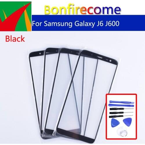 J6 For Samsung Galaxy J6 J600 J600F J600G SM-J600F/DS SM-J600G/DS Touch Screen Outer Glass LCD Front TouchScreen Lens 5.6"