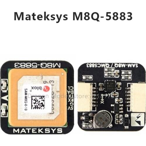 Matek Systems M8Q-5883 72 Channel Ublox SAM-M8Q GPS & QMC5883L With Compass Module For RC FPV Racing Drone