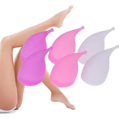 Medical Grade Silicone Menstrual Cup Feminine Hygiene Copa Menstrual Lady Period Cup Coppetta Mestruale Coupe Menstruelle