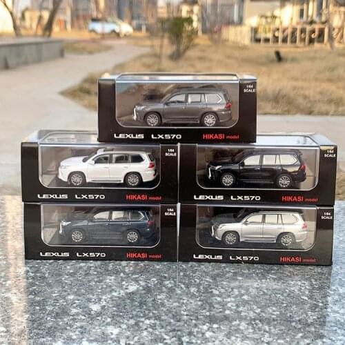 NEW HIKASI model 1:64 Lexus LX570 SUV Limited edition collection die-cast alloy car model toys