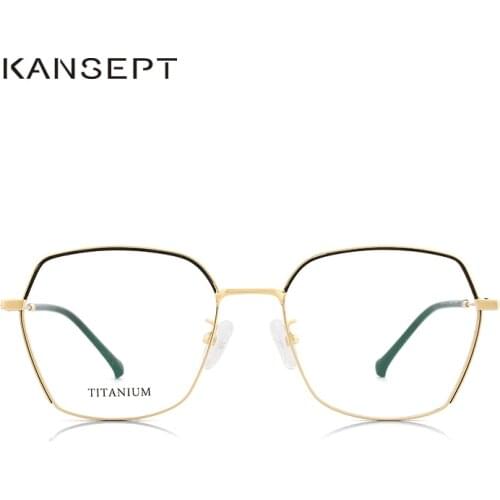 Titanium Alloy Optical Glasses Frame Women Prescription Eyeglasses Korean Denmark Women Brand Designer Myopia Frame 190015C1