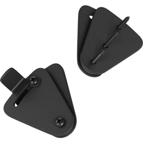 P15D Sliding Barn Door Latch Lock Work for Pocket Doors Garage and Shed Wood Gates