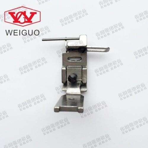Industrial sewing machine 457 2282 655 herringbone car zigzag seam presser foot tube right shoe pin 107C presser foot