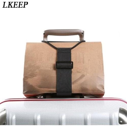 Adjustable Baggage Bungee Luggage Belts Suitcase Adjustable Belt Carrier Strap Travel Accessories Carry On Straps