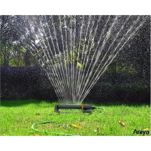 Garden Sprinklers Automatic Watering Lawn Turbo Oscillating Water Sprinkler 20 Nozzles 1100 Square Feet Garden Irrigation System