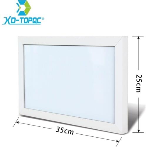 XINDI 25*35cm Magnetic Whiteboard MDF Wood Frame White Board Erasable 10 Colors Dry Erase Board Notes With Free Accessories WB22