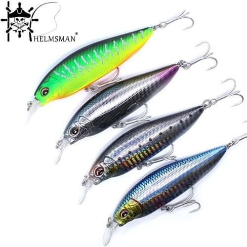Hard Bait Minnow Fishing Lures Jerkbait Wobblers 10.5cm 16.7g Depth 0.8m Magnet Weight Transfer System For Long Casting