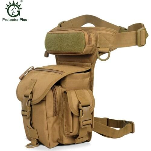 1000D Waterproof Nylon Thigh Pouch Outdoor Military Waist Pack Weapons Tactical Outdoor Sport Ride Leg Bag for Camping Hiking