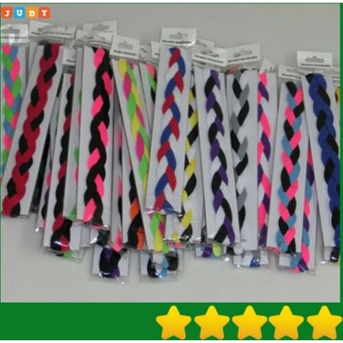 2016 Sports Headbands for Girls 3 Rope Braid Many Colors In Stock
