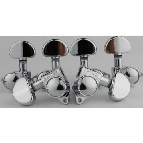 6 Pcs Wilkinson 19:1 Tuners Machine Heads WJ303 3R3L Tuners Chrome