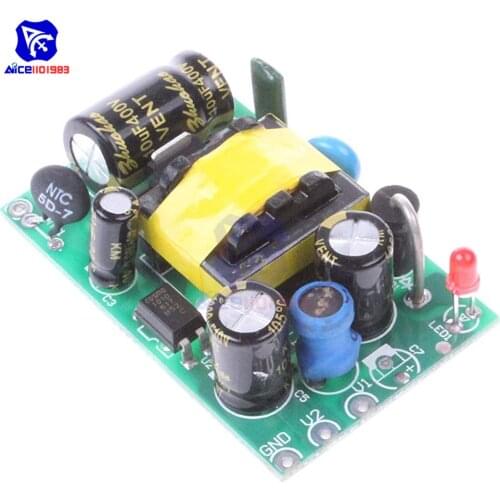 AC-DC Precision Buck Converter Power Supply Module AC 110V 100V-264V to 5V 1.5A 1500mA Isolated Step-Down Module for Car