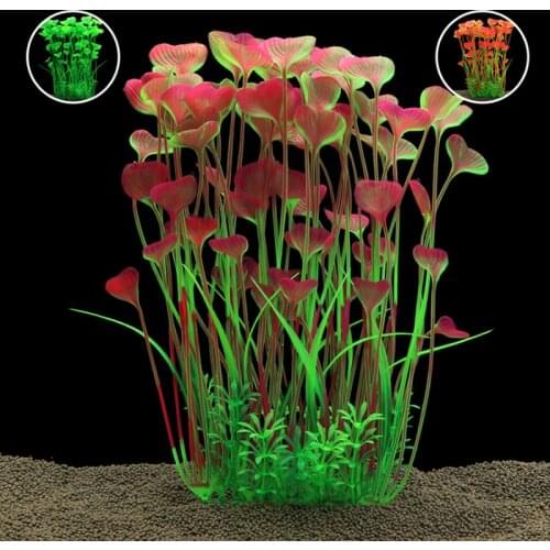 Aquarium Decorations Simulation Water Plants Aquatic Plant Decorations Plant Fish Tank Aquarium Accessories Crafts Pet Supplies