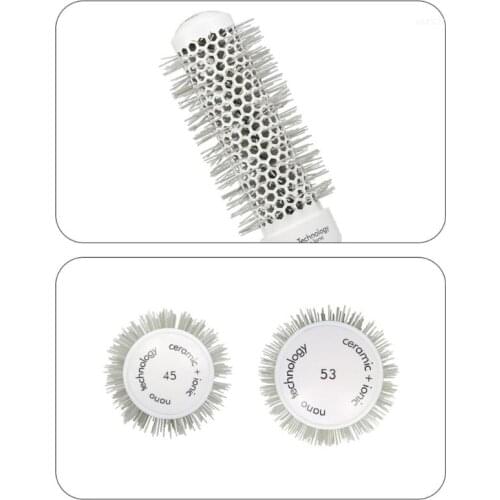 Anti-Static Comb Detangling Round Hair Brush Professional Round Barrel Brushes Styling Curling and Straightening Tools for New