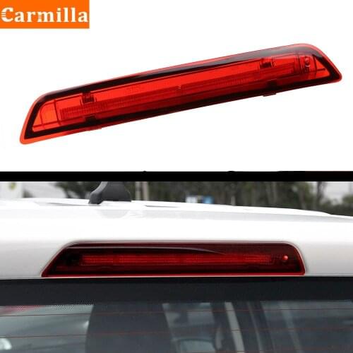 Carmilla 1 Piece High Mount Brake Lights for Ford Ecosport 2018-2020 Rear Stop Signal Lamp Third Brake Light Accessories