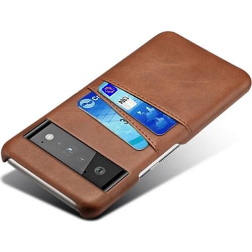 Retro PU Leather Cover Funda For Google Pixel 6 Pro 6pro Coque Card Slots Wallet Case For Google Pixel6 PRO 5G 6.67" 2021 Capa