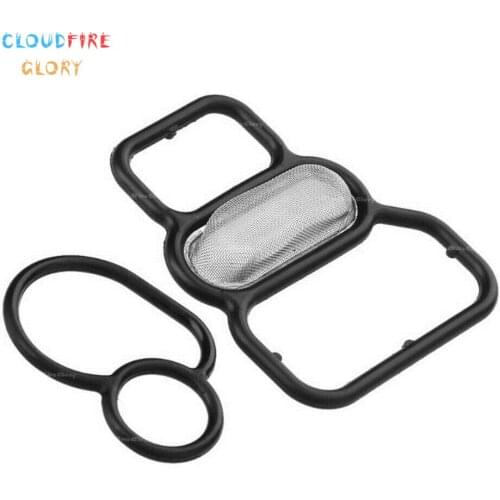 CloudFireGlory 15825-P2M-005 36172-P08-015 VTEC Solenoid Gasket Kit For Honda Civic 1996 1997 1998 1999 2001 2002 2003 2004 2005