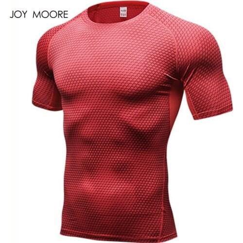New Beach Summer Compression shirt Men 3D Print Short Leggings Cross fit Joggers Quick-drying Skinny Fitness shirt Men
