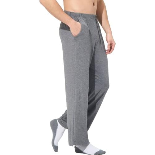 Modal Plus Size 7XL Mens Spring And Summer New Thin Home Pants Loose pajama trousers Comfortbale Home Slacks