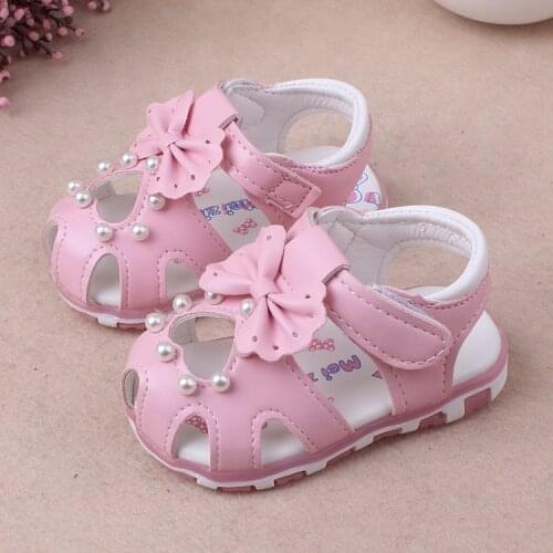 New Kids'Walking Sandals Summer Cartoon Soft Bottom Baby Shoes and Childrens Shoes