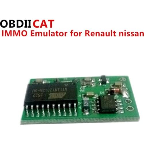 OBDIICAT Auto Emulator For Re--nault/Ni--ssan IMMO Emulator 2 in 1 Immobilizer Reset Add new key