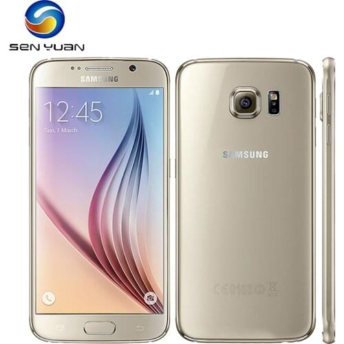 Samsung Galaxy S6 G920F Original Mobile Phone Octa Core 3GB RAM 32GB ROM LTE 16MP Android 5.0 Unlocked