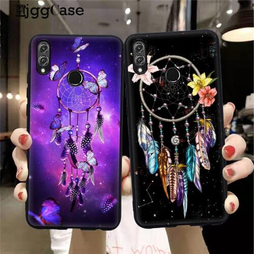 Luxury Dreamcatcher black Phone Case Cover Shell For Huawei Honor 10 20 30 Lite Pro 10i 8X 8C 9X Pro back Cover Coque Fundas Bag