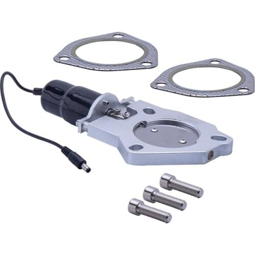 Universal Exhaust Billet electric exhaust valve butterfly valve for 2.5 inch 3 inch exhaust cutout system