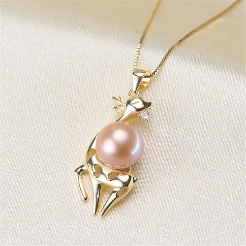 S925 Sterling Silver Screw Eye Pin Bail Top Drilled Beads End Cap For DIY Pearl Charm Pendant Connectors Jewelry Making