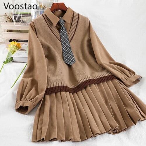 Модные вязаные платья Voostao China At AliExpress