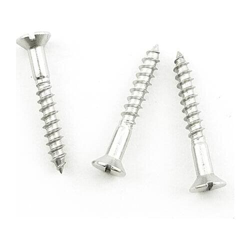 1pcs M5 steel Slotted countersunk head screw sheet metal screws self tapping bolts 75mm-100mm length