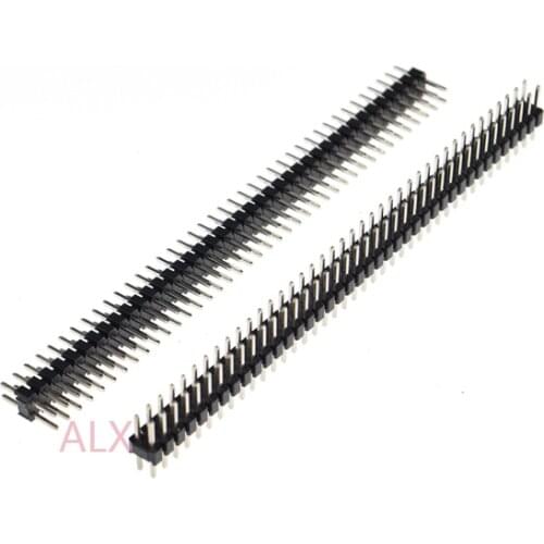 10PCS 2X40 PIN Double row MALE 2.0MM PITCH PIN Header connector Strip 2X40PIN 2*40 40p 40PIN FOR PCB BOARD ARDUINO