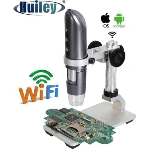 1000X WIFI Digital Microscope HD Wifi Microscope Video USB Microscope Mobile Phone Repairing Industrial Microscope Skin Detector