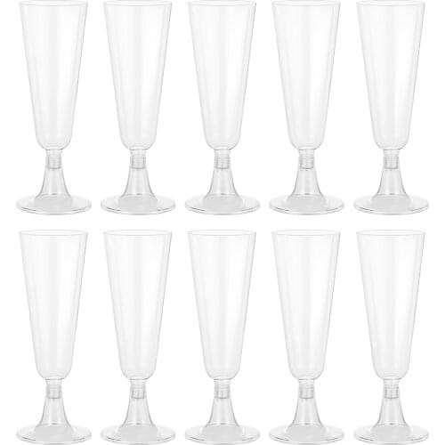 30pcs Red Wine Goblets Plastic Red Wine Goblets Wine Cups Disposable Champagne Drink Cups Cocktail Glass Cups Transparent
