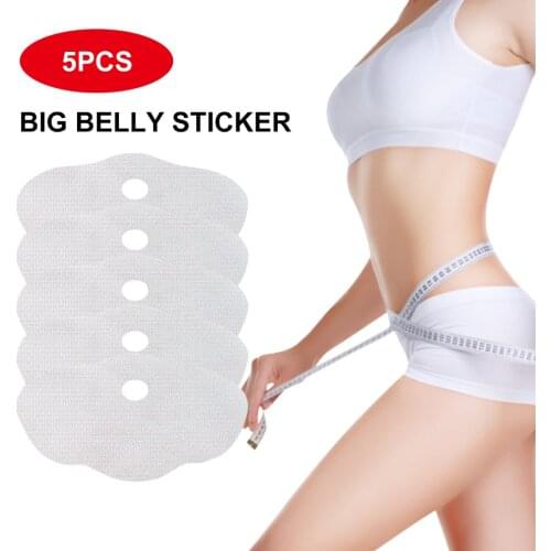 5Pcs Medicine Weight Loss Navel Sticker Magnetic Slim Detox Adhesive Sheet Fat Burning Slimming Diets Slim Patch Pads ldetox